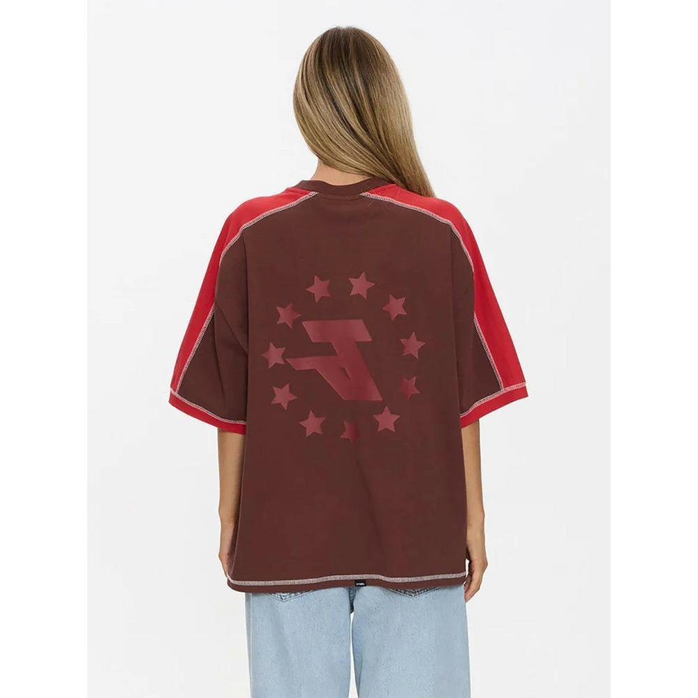 Thrills Hot Shot Panelled Oversized Tee