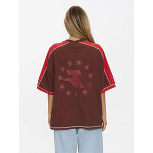 Thrills Hot Shot Panelled Oversized Tee