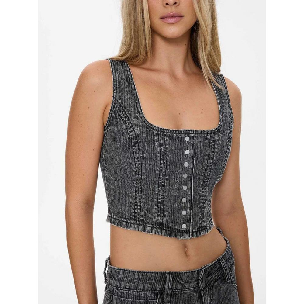 Thrills Good Intentions Denim Top