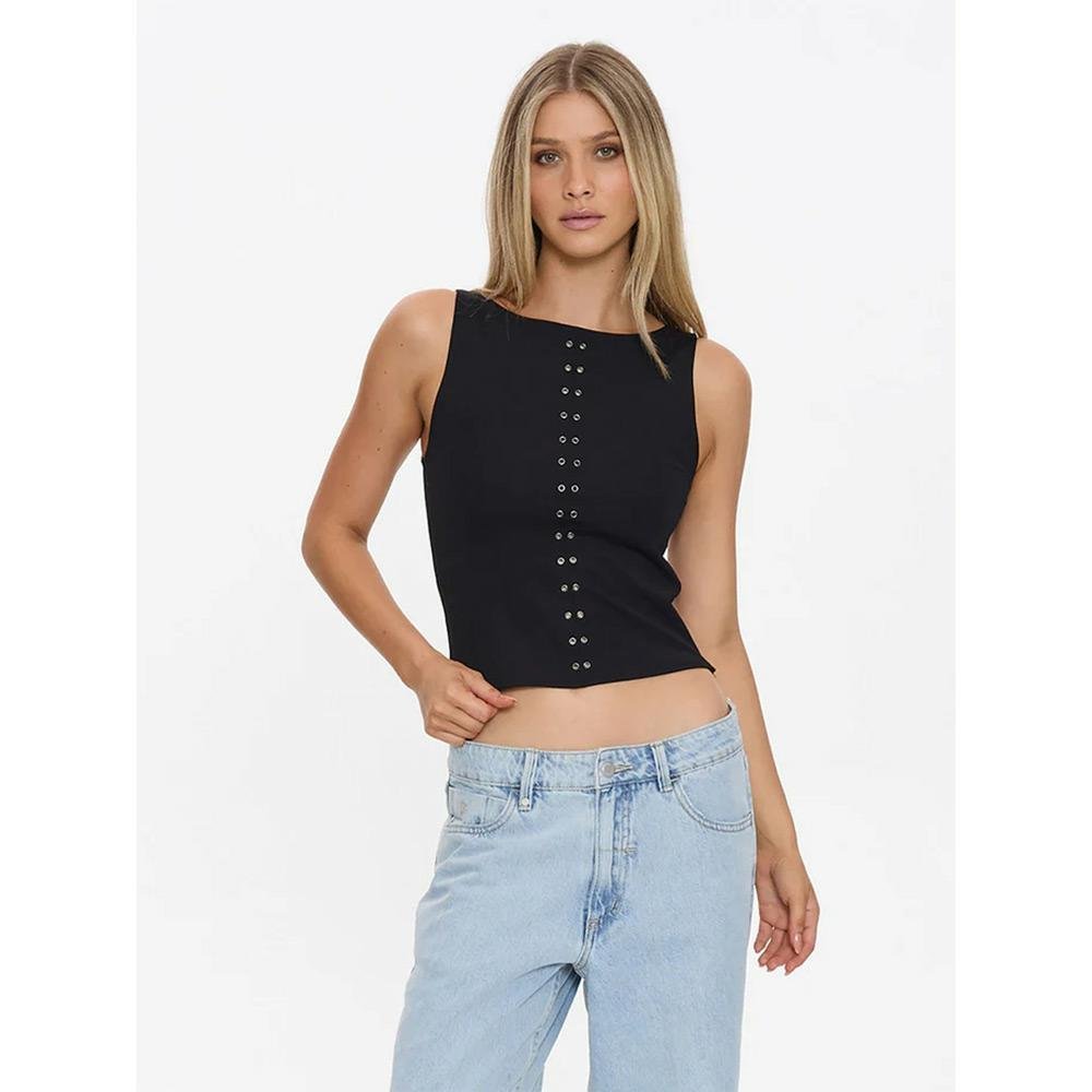 Thrills Rhyde Eyelet Tank