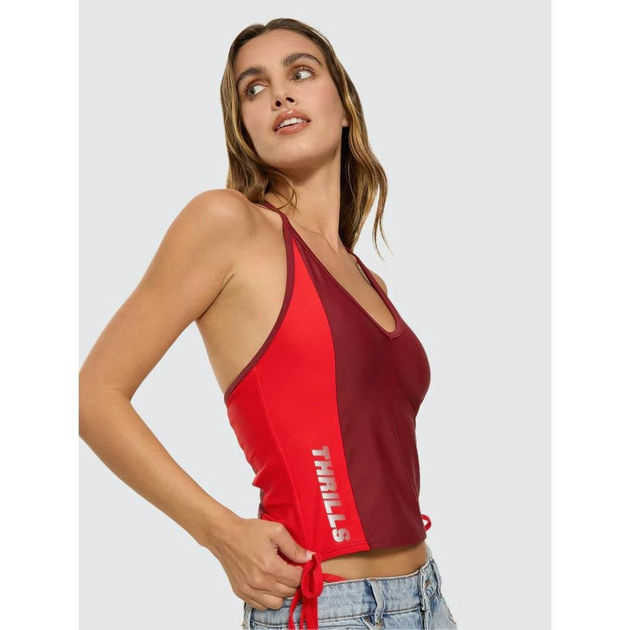Thrills Flash Back Halter Tank