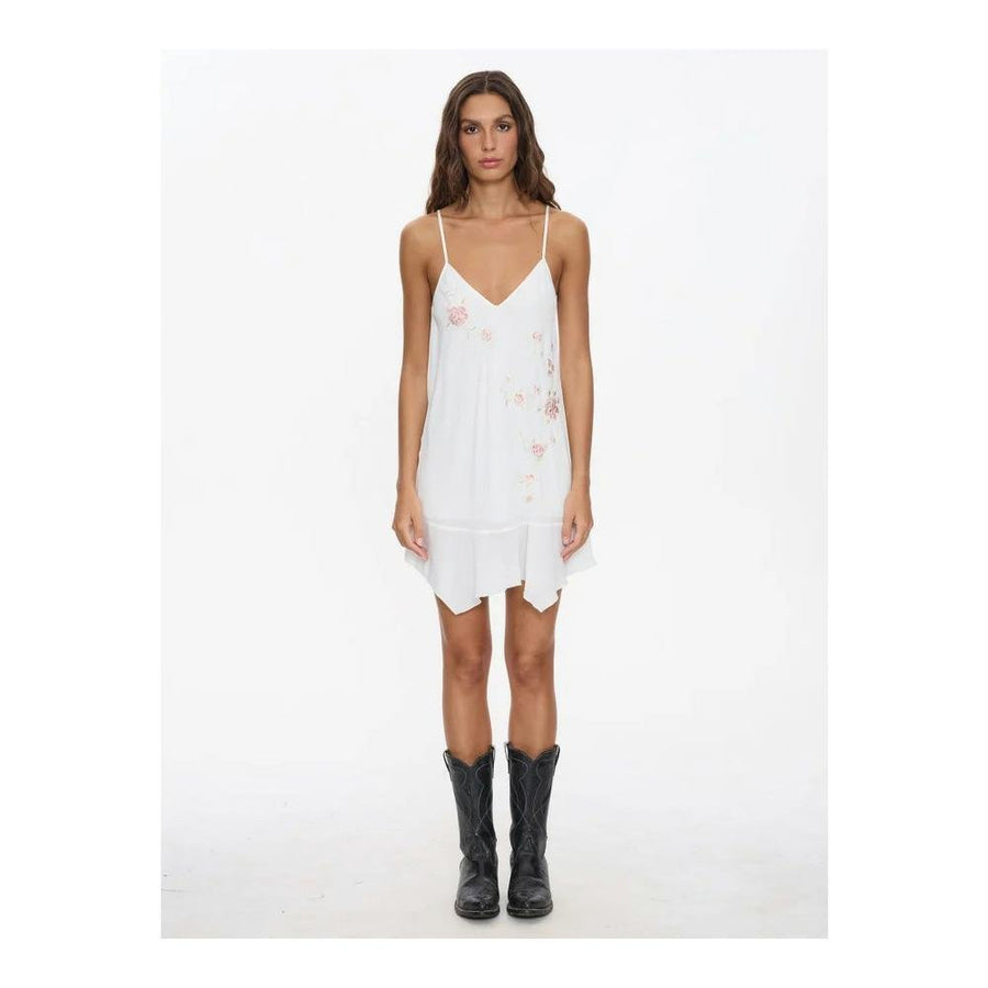 Thrills Loli Embroidered Mini Dress