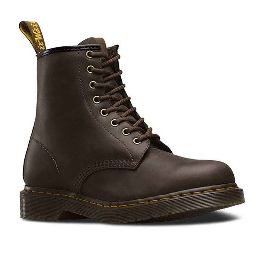 Dr. Martens 1460 Crazy Horse 8 Eye Boot - Gaucho Brown