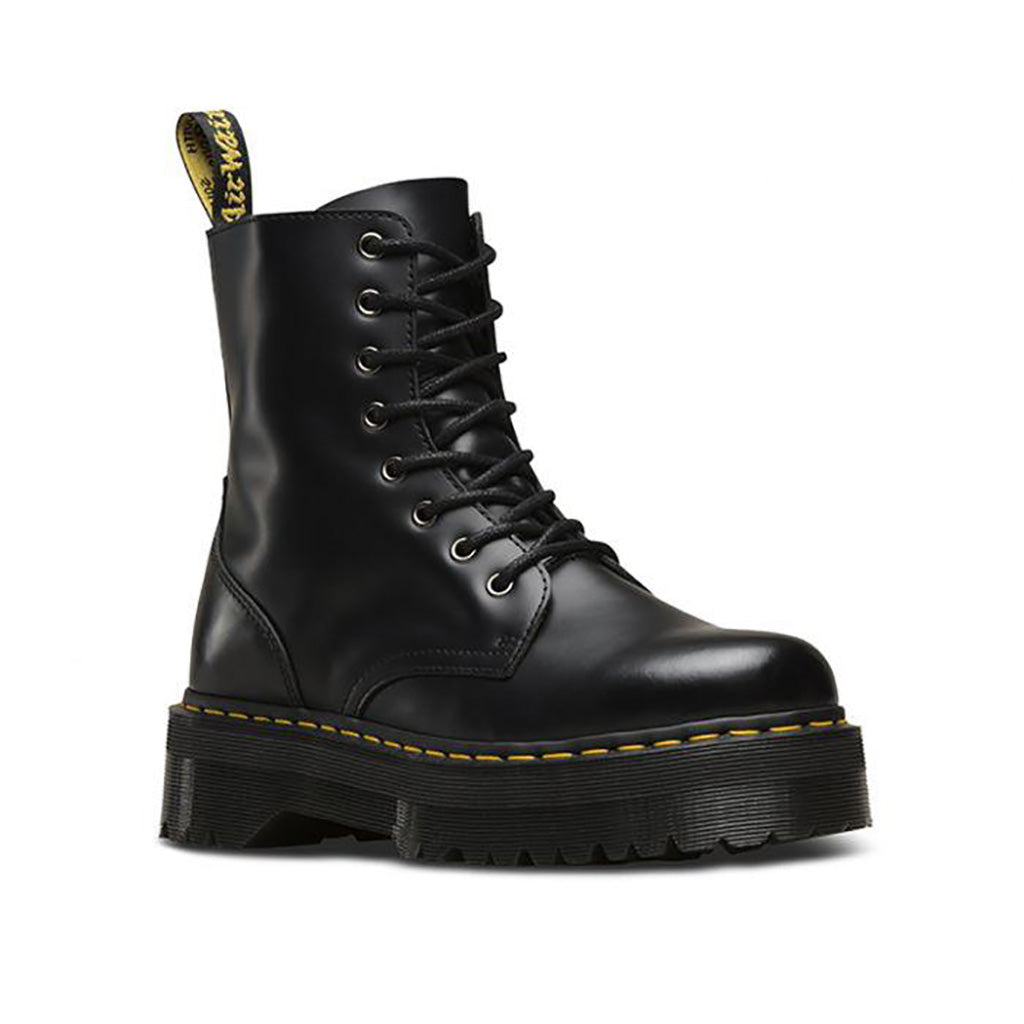 Dr. Martens Jadon 8 Eye Boot - Black Smooth