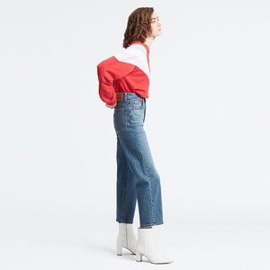 Levi's Ribcage Straight Ankle Jeans - Jive Swing