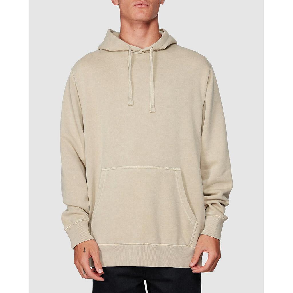 Billabong Overdye Pop Hoodie Light Khaki Love Iguana
