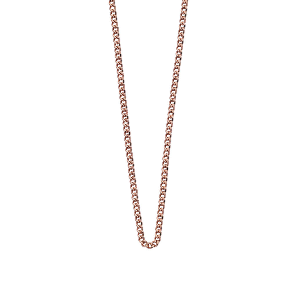 Kirstin Ash Bespoke Curb Chain - 18k Rose Gold Vermeil