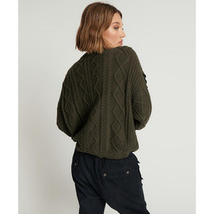 One Teaspoon Threaded Cable Sweater
