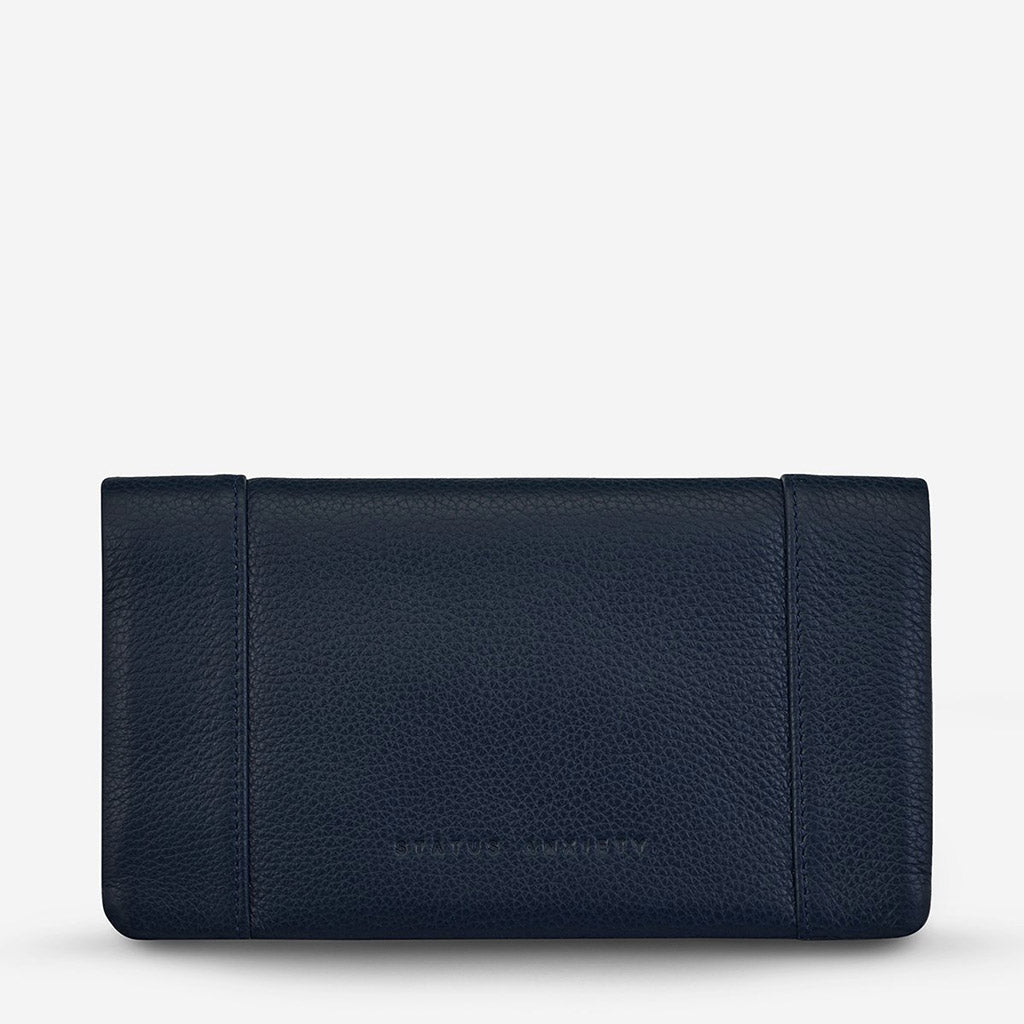 Status Anxiety Some Type of Love Wallet - Navy Blue