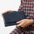 Status Anxiety Remnant Wallet - Navy