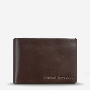 Status Anxiety Jonah Wallet - Chocolate
