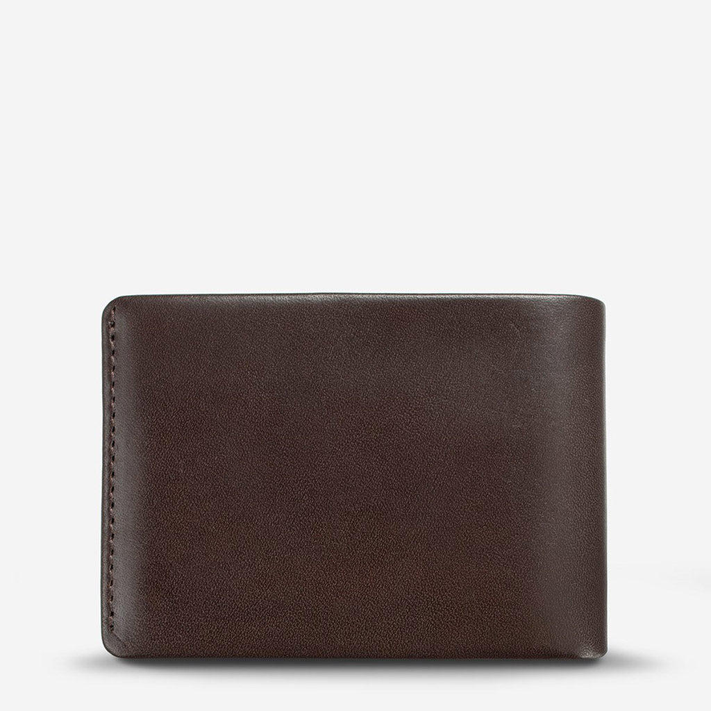 Status Anxiety Jonah Wallet - Chocolate