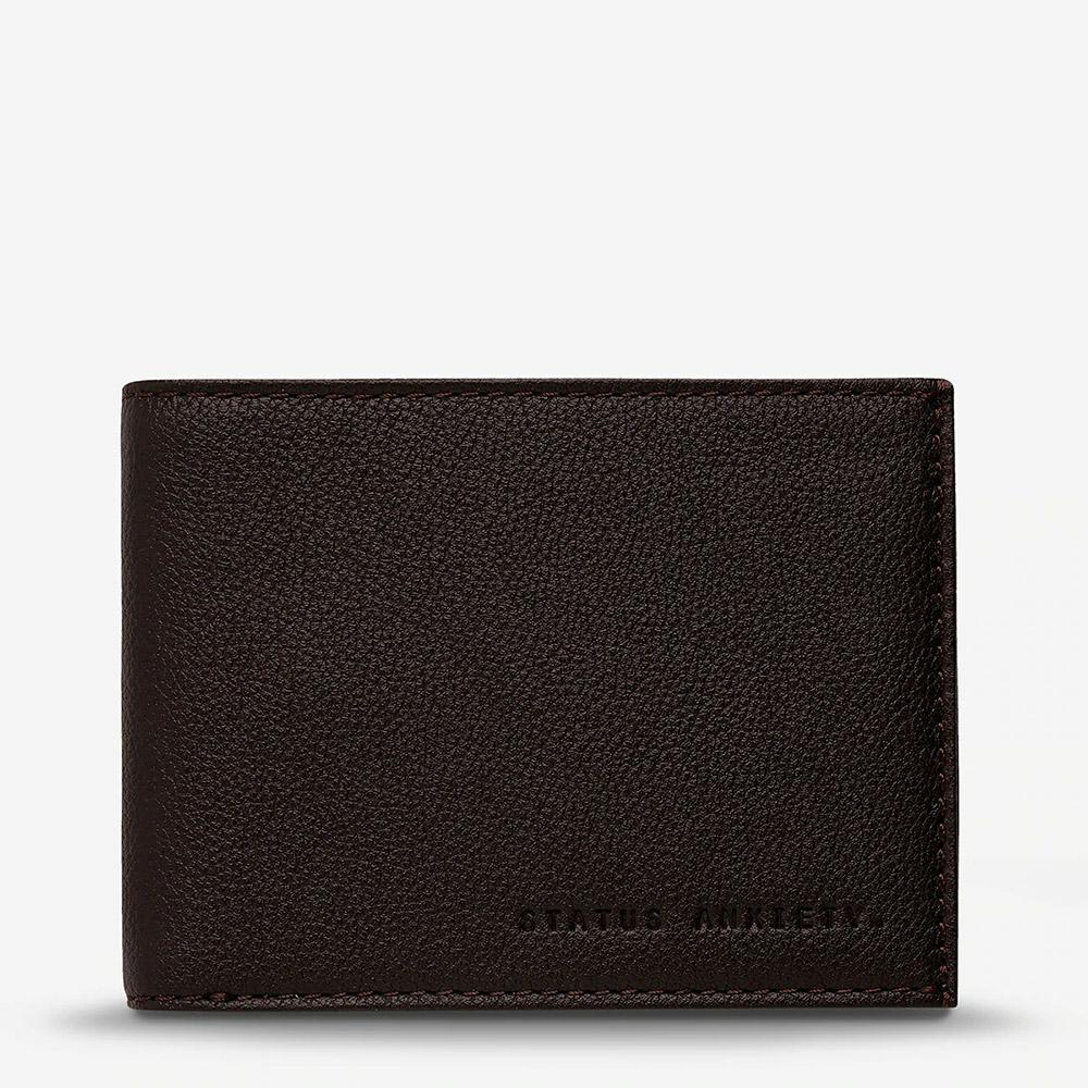 Status Anxiety Noah Wallet - Chocolate