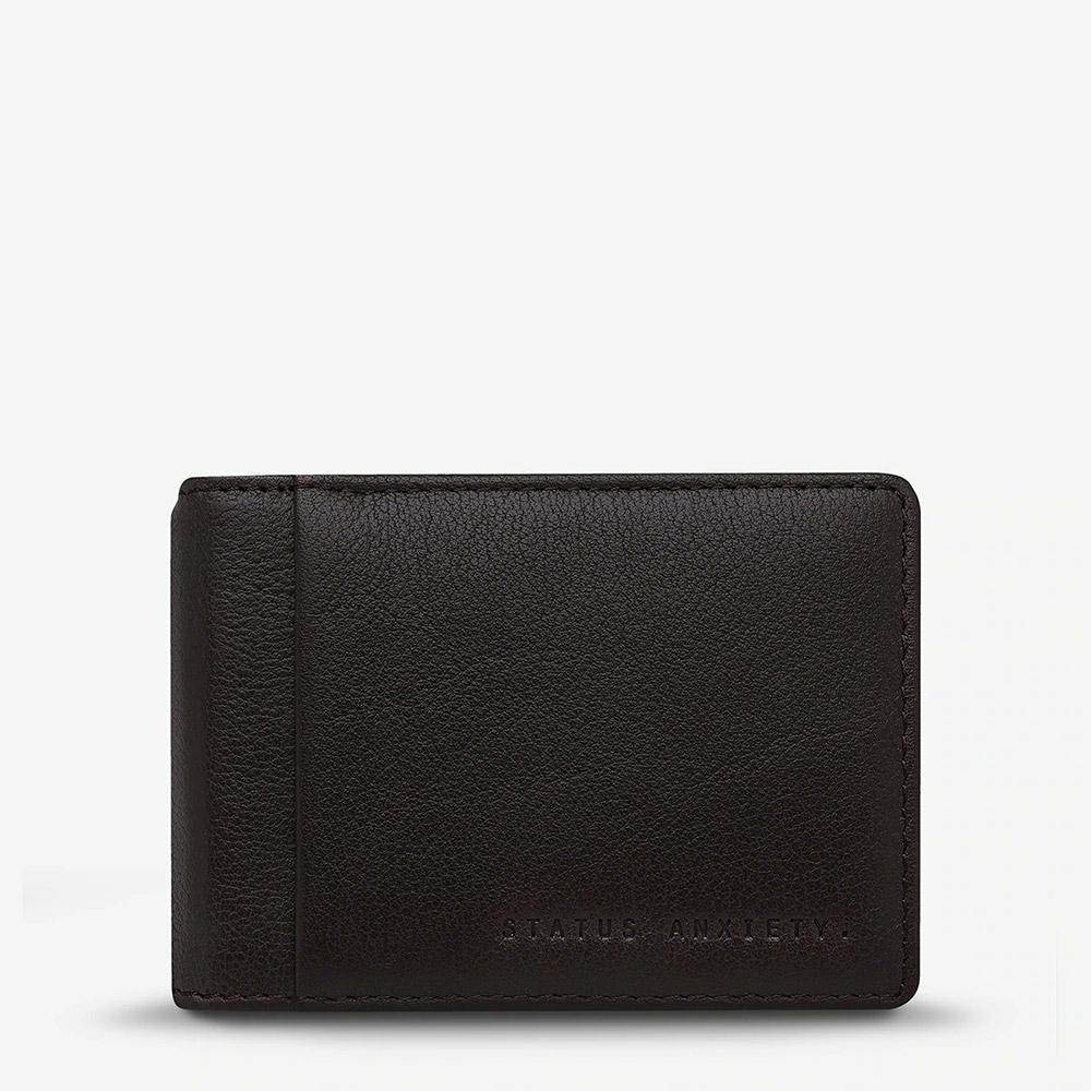 Status Anxiety Melvin Wallet - Chocolate