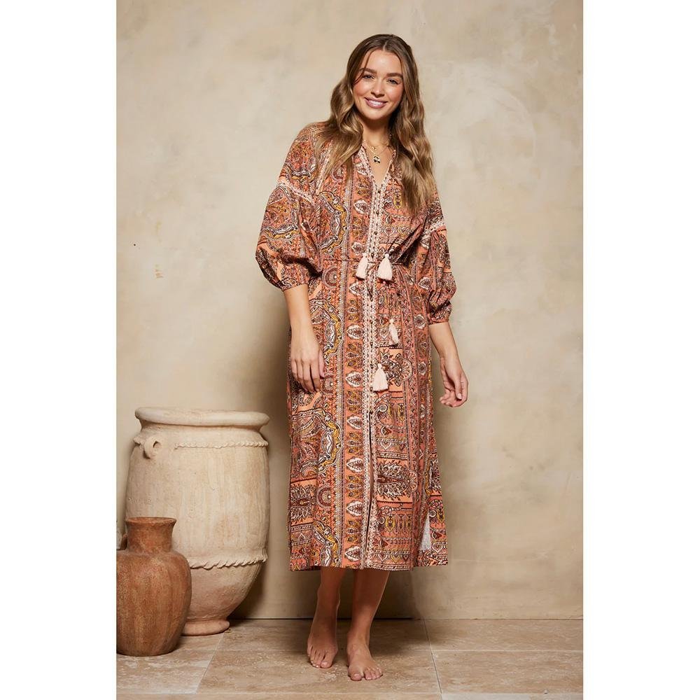 Tigerlily Pashmina Dulari Midi Dress