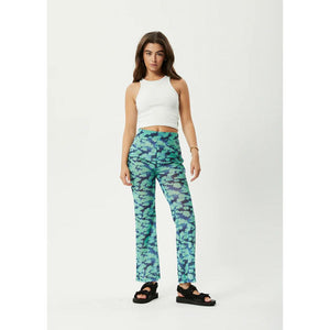 Afends Liquid Recycled High Waisted Sheer Pants