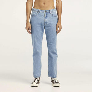 EIGHTYFIVE LOGO PRINT - Relaxed fit jeans - dark blue/dark-blue denim -  Zalando.de