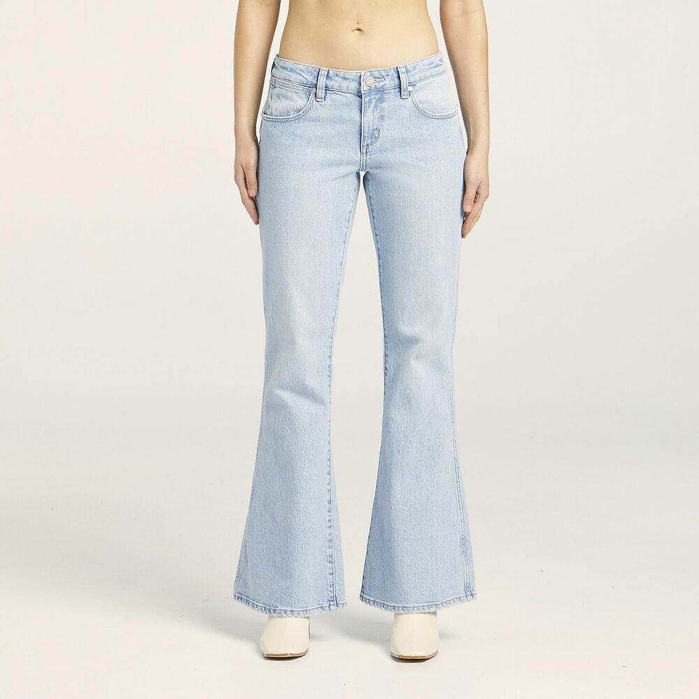 Wrangler Low Rise Lou Lou Bells Flared Jean - Desire Blue