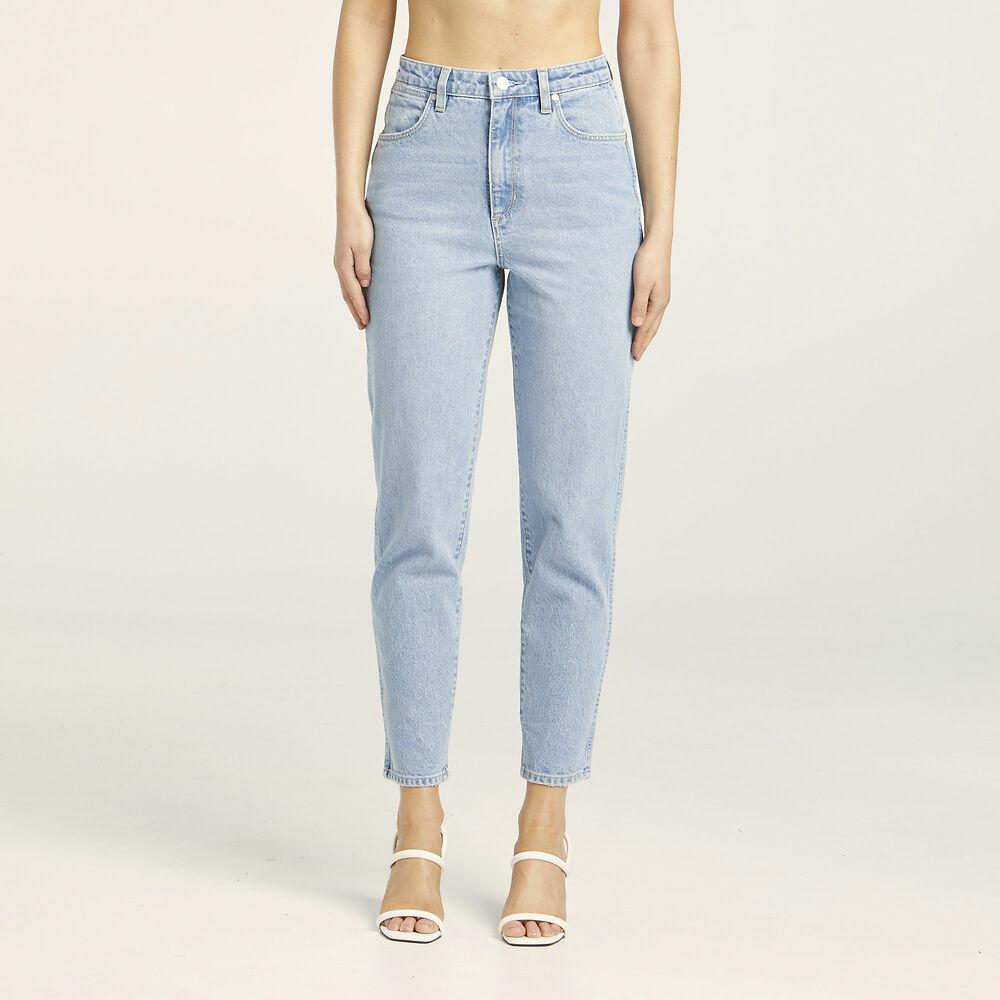Wrangler Drew Mom Slim Jean- Indigo Awaken