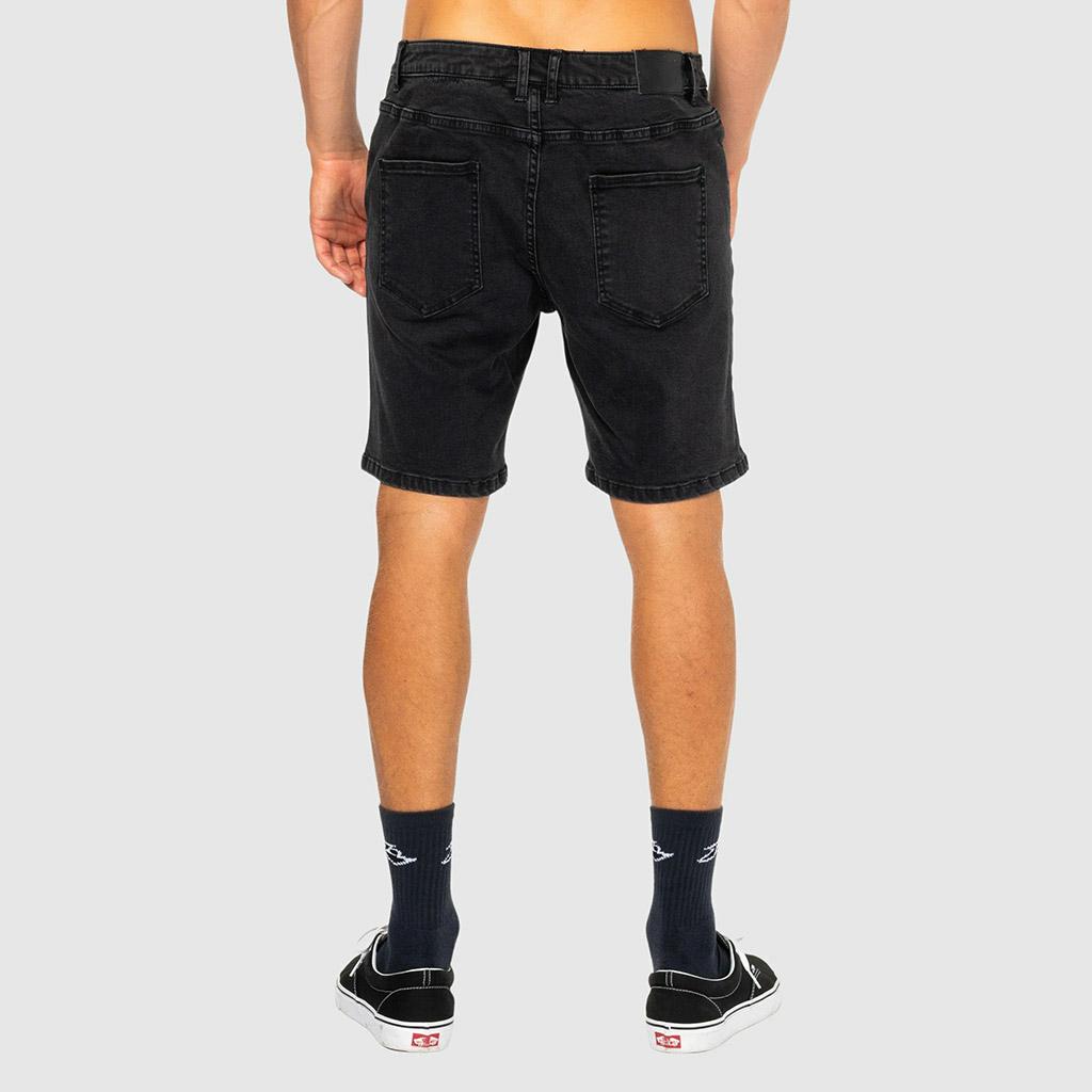 Rusty Wash Back Denim Short
